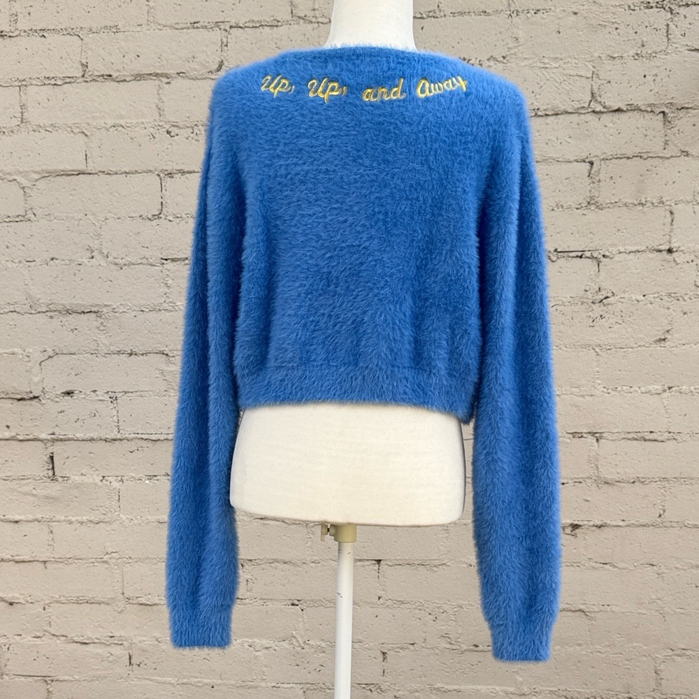Dolls Kill x DC Man of Steel Superman Cropped Sweater Size XXL - Picture 3 of 7